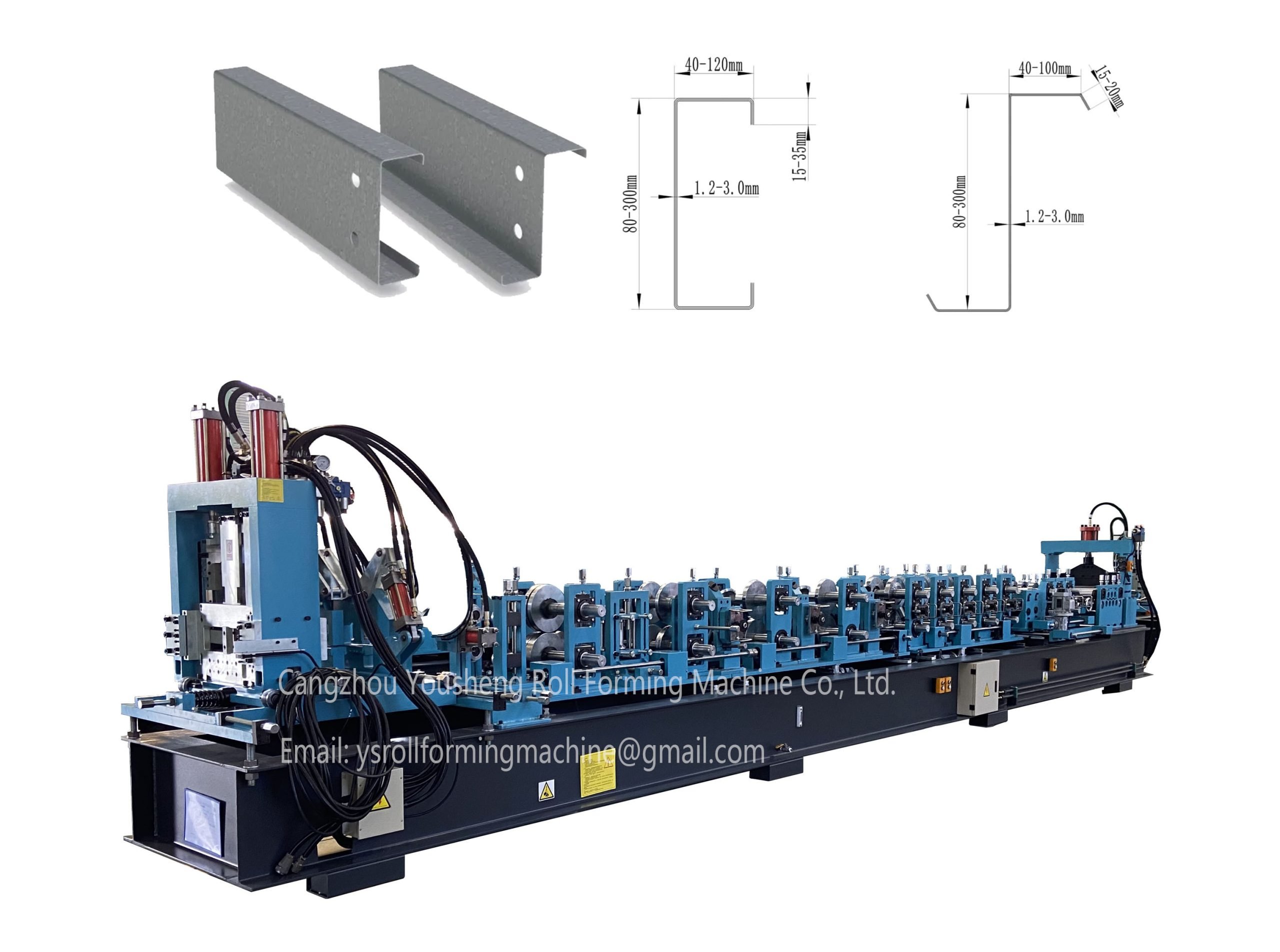 Automatic CZ Purlin Equipment