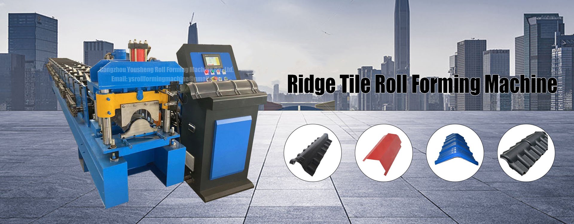 Ridge Tile Roll Forming Machine