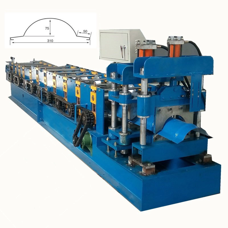 Ridge tile roll forming machine